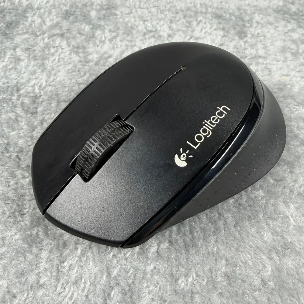 Logitech MK345 Wireless Keyboard Mouse Combo Black 920-006481 K345 M345 w/Dongle